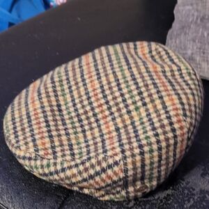 Men's Classic Plaid Flat Cap